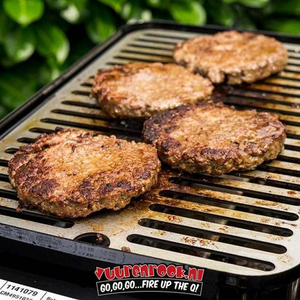 Weber RVS Grillrooster/Plancha tbv Weber Go Anywhere