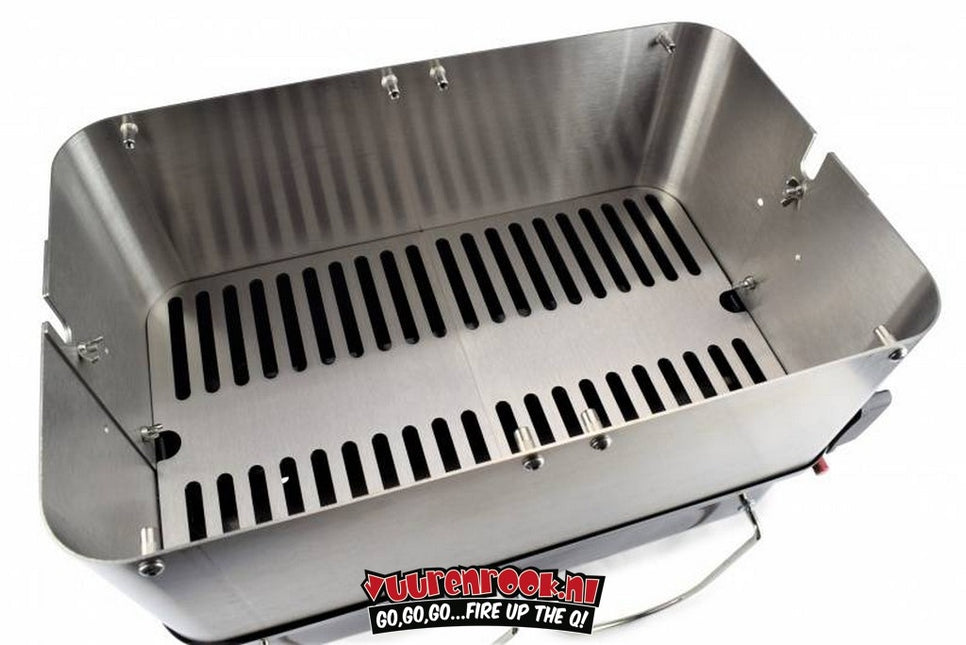 Weber RVS Verhoger tbv Weber Go Anywhere