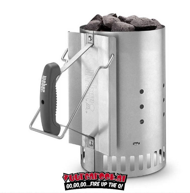 Weber Weber Grote Brikettenstarter + GRATIS Weber Briketten + Aanmaakblokjes