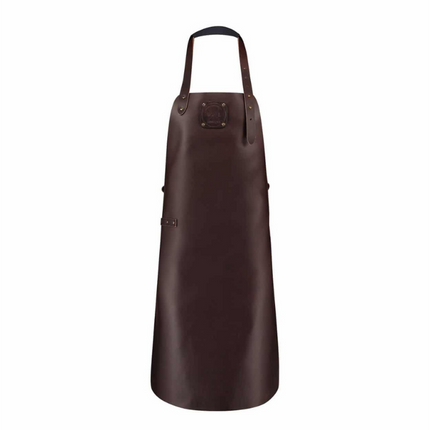 Witloft Witloft Dark Brown/Dark Brown Leren Schort Classic Collection