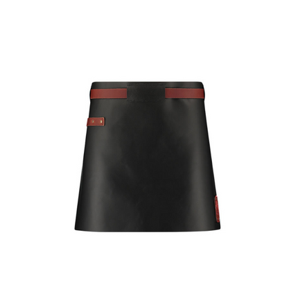 Witloft Witloft Pure Black/Congac Leren Sloof Waist Down Leather Collection