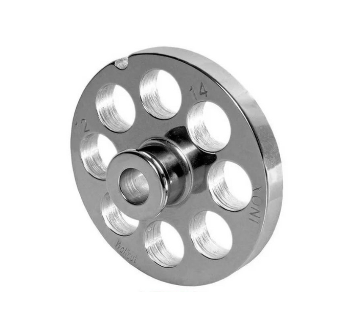 Wolfcut Wolfcut Enterprise 10/12 RVS Plaat met Navel 14 mm