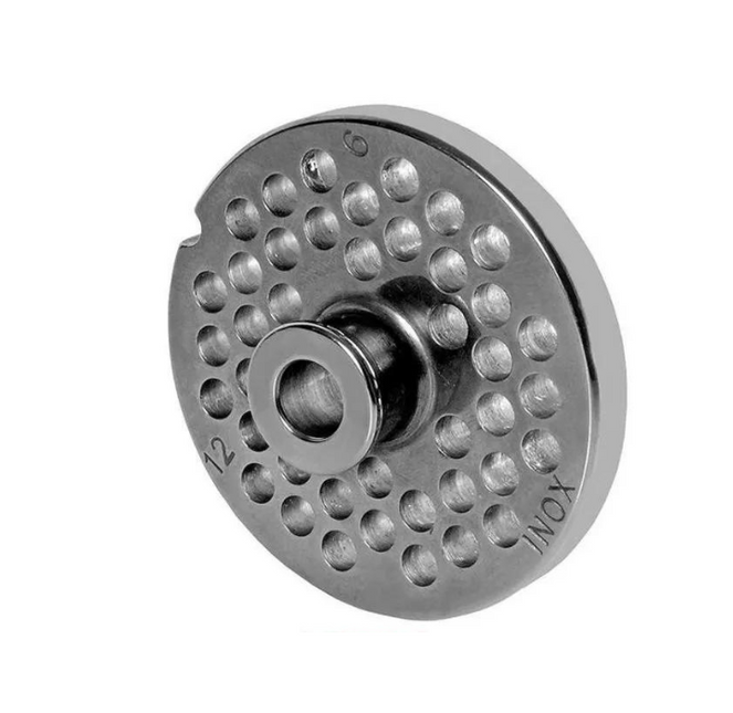 Wolfcut Wolfcut Enterprise 10/12 RVS Plaat met Navel 6 mm