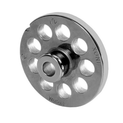 Wolfcut Wolfcut Germany Enterprise 10/12 RVS Plaat met Navel 12 mm
