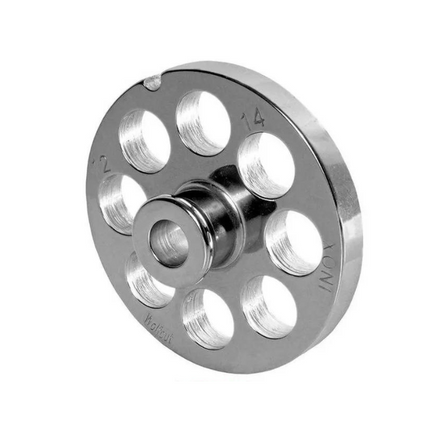 Wolfcut Wolfcut Germany Enterprise 10/12 RVS Plaat met Navel 14 mm