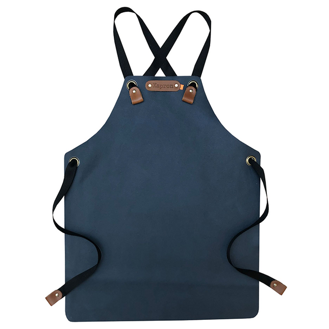 Xapron Xapron Leren Kinder Schort Bovine Navy