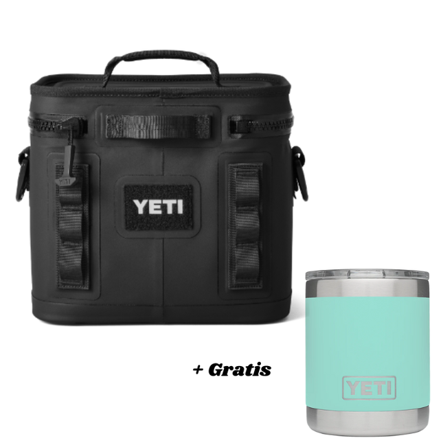 YETI Yeti Hopper Flip 8 Black + GRATIS Yeti Rambler Lowball Seafoam 10 oz