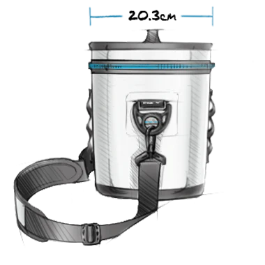 YETI Yeti Hopper Flip 8 Charcoal