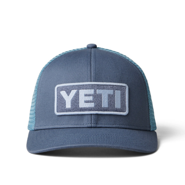 YETI Yeti  Logo Badge Truckers Pet Indigo
