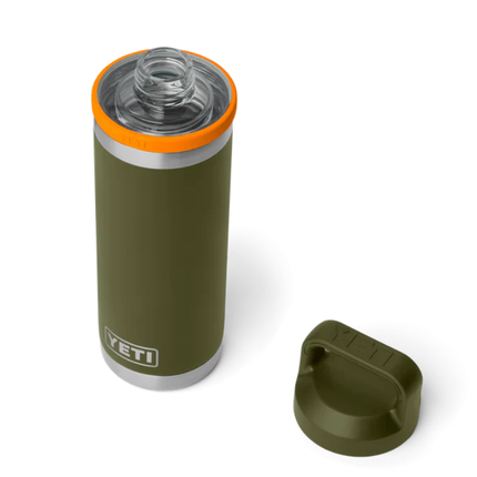 YETI YETI Rambler Bottle Chug Olive/King Crab 18 oz