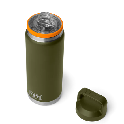 YETI YETI Rambler Bottle Chug Olive/King Crab 26 oz
