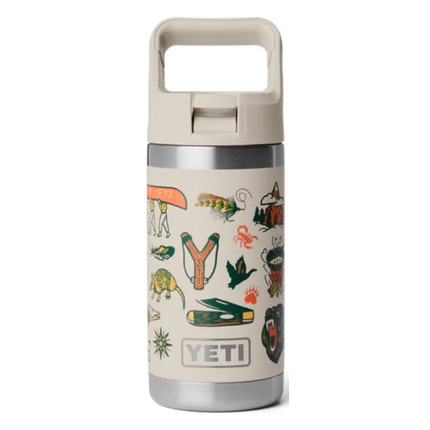YETI Yeti Rambler Jr Kids Bottle 12 oz Cape Summer Camp