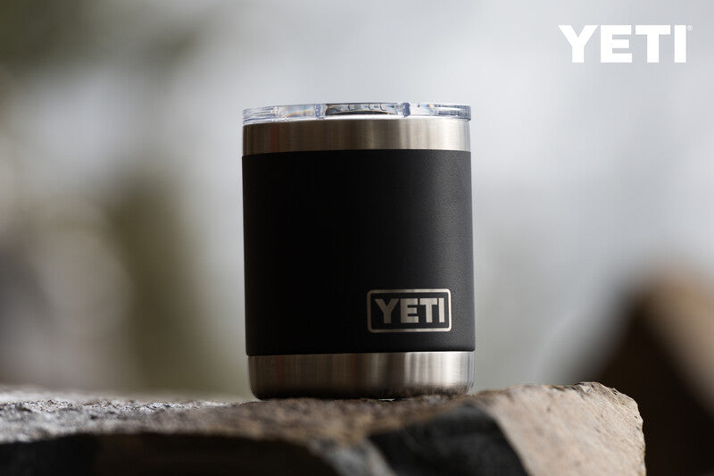 YETI Yeti Rambler Lowball Black 10 oz