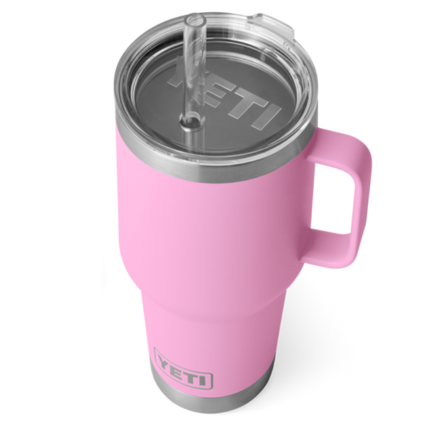 YETI Yeti Rambler Tumbler met Rietjesdeksel Power Pink 35 oz