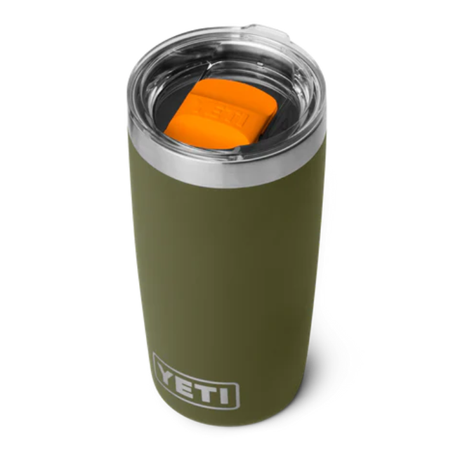 YETI Yeti Rambler Tumbler Olive / King Crab Orange 10 oz