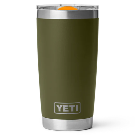 YETI Yeti Rambler Tumbler Olive / King Crab Orange 20 oz