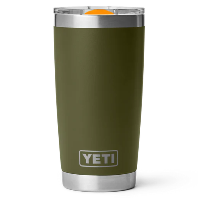 YETI Yeti Rambler Tumbler Olive / King Crab Orange 20 oz