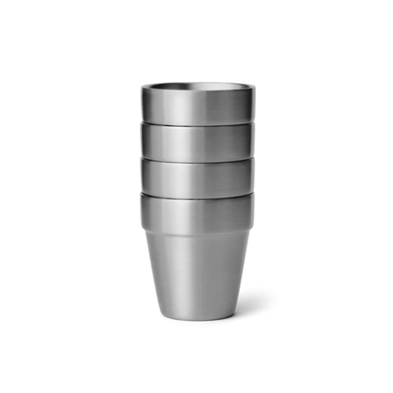 YETI YETI Shotglazen Stainless Steel 4 stuks