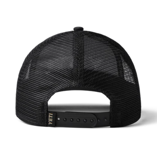 YETI Yeti Truckerspet Met Camouflage Badge Zwart
