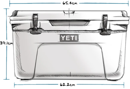 YETI Yeti Tundra 45 Hard Cooler Rescue Red