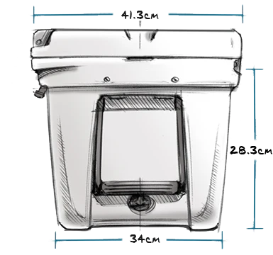 YETI Yeti Tundra 45 Hard Cooler White